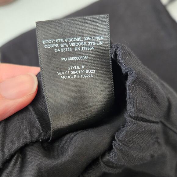 NWT Babaton Titan Cargo Pants Women Elevated Basics Black Straight Leg Women 6 - Picture 11 of 12